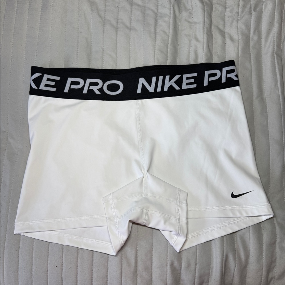 Nike Pro Women's White Shorts